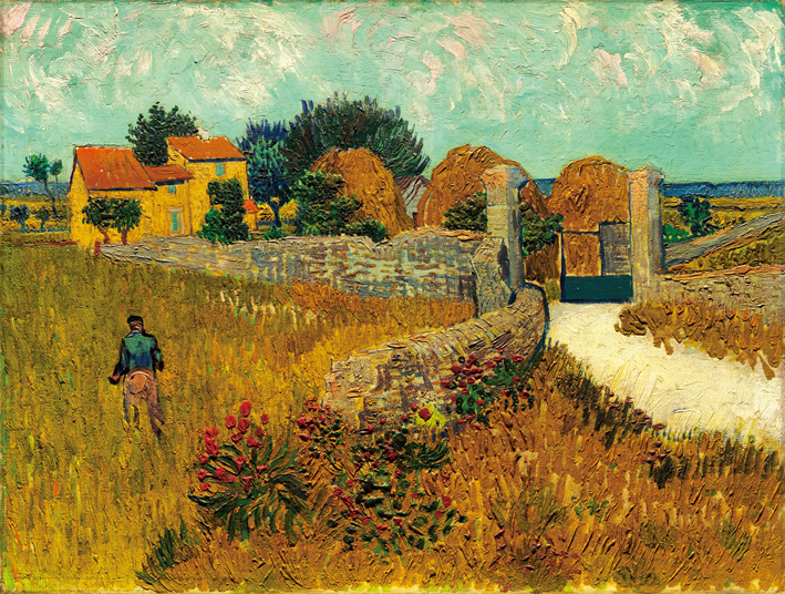  文森特·威廉·梵高  Vincent Willen Van Gogh —— 普罗旺斯的农舍